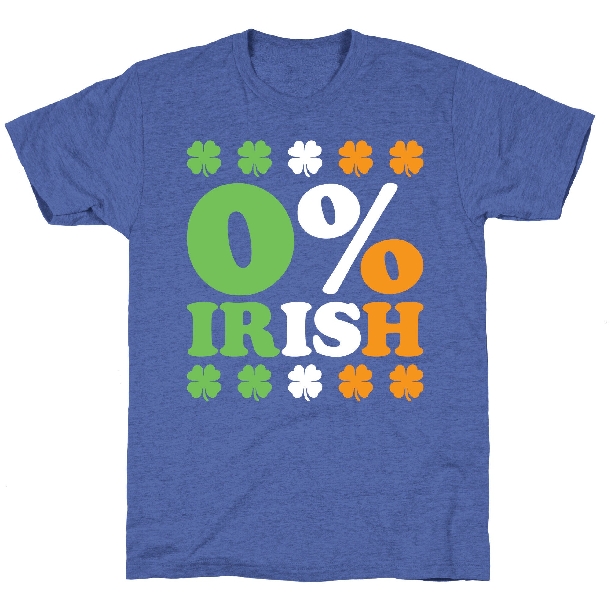 Zero Percent Irish Unisex Triblend Tee